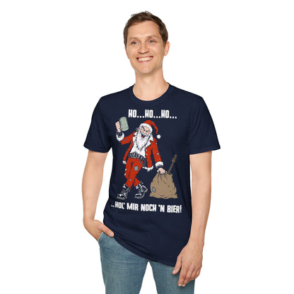 T-Shirt (bis 5XL) Hohoho...Hol mir noch 'n Bier