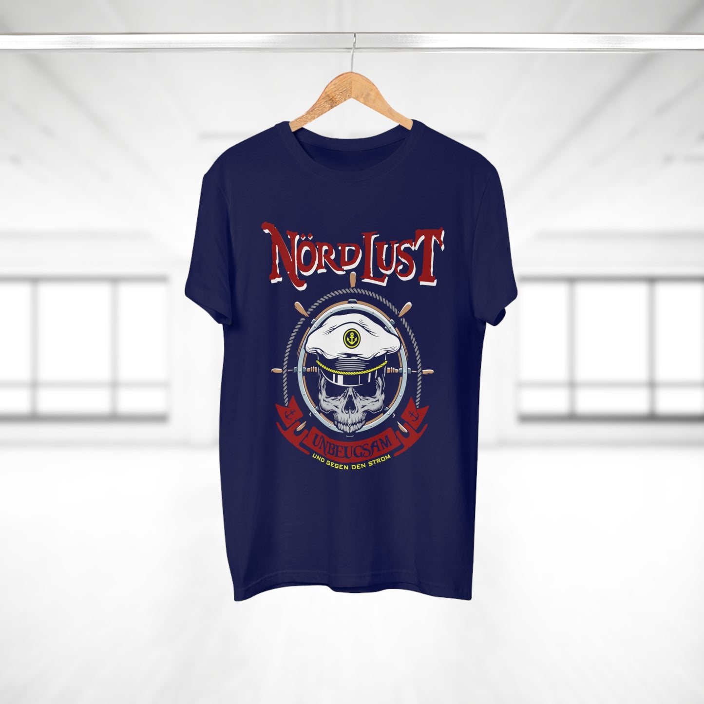 T-Shirt (bis 5XL) NördLust Unbeugsam und gegen den Strom