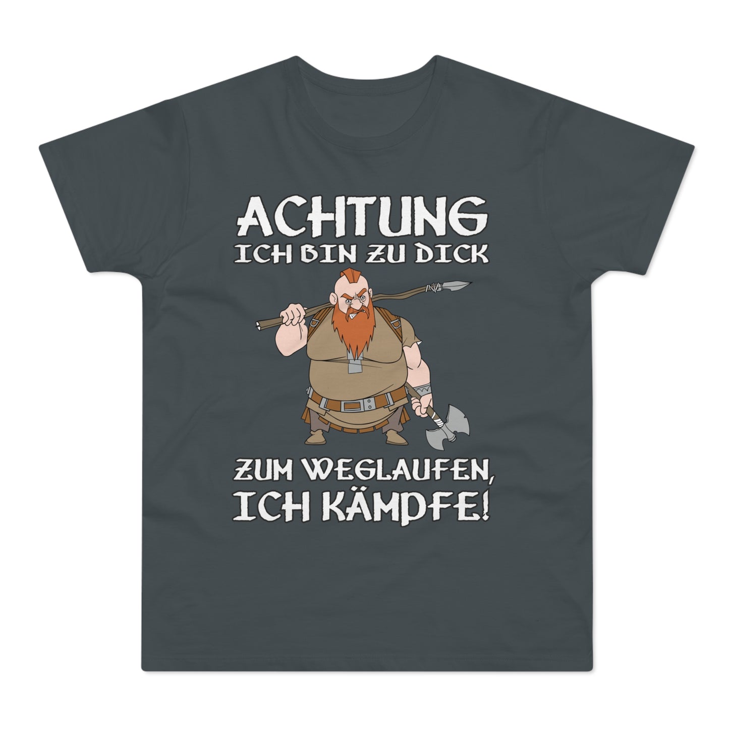 T-Shirt Achtung - Ich kämpfe (bis 5XL)