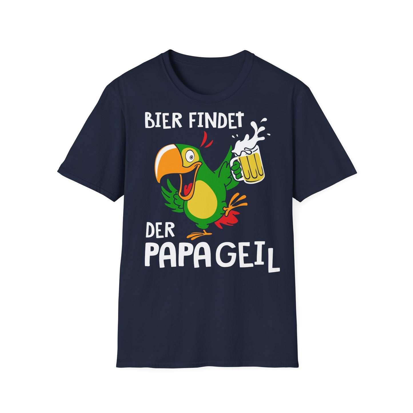 T-Shirt Bier findet der Papa geil