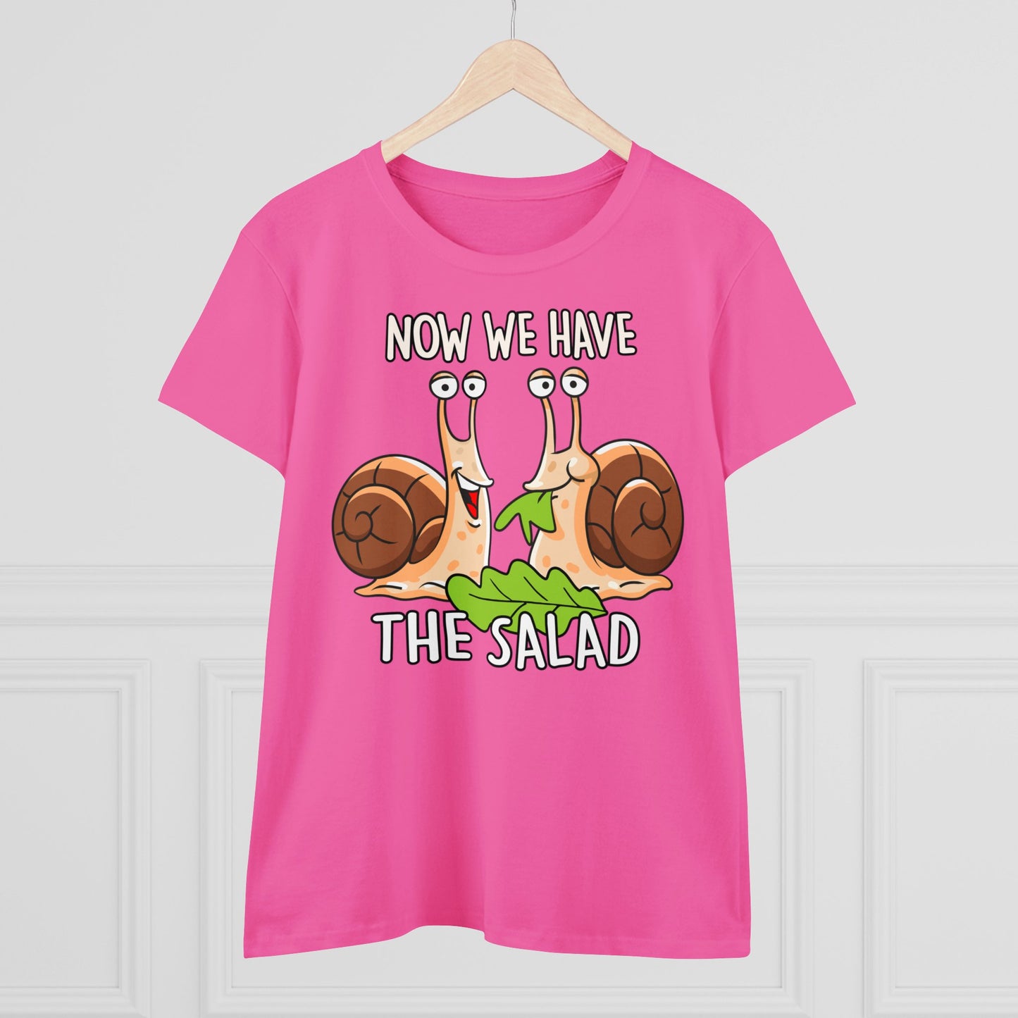 Damen T-Shirt Now we have the Salad