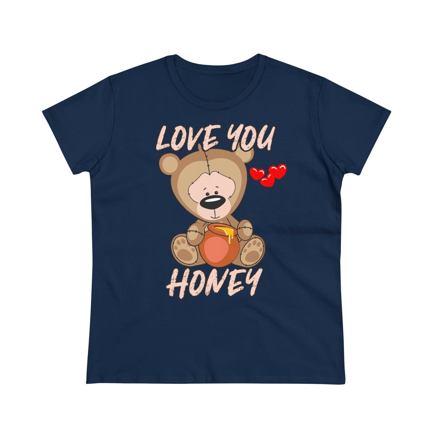 Damen T-Shirt Love you Honey