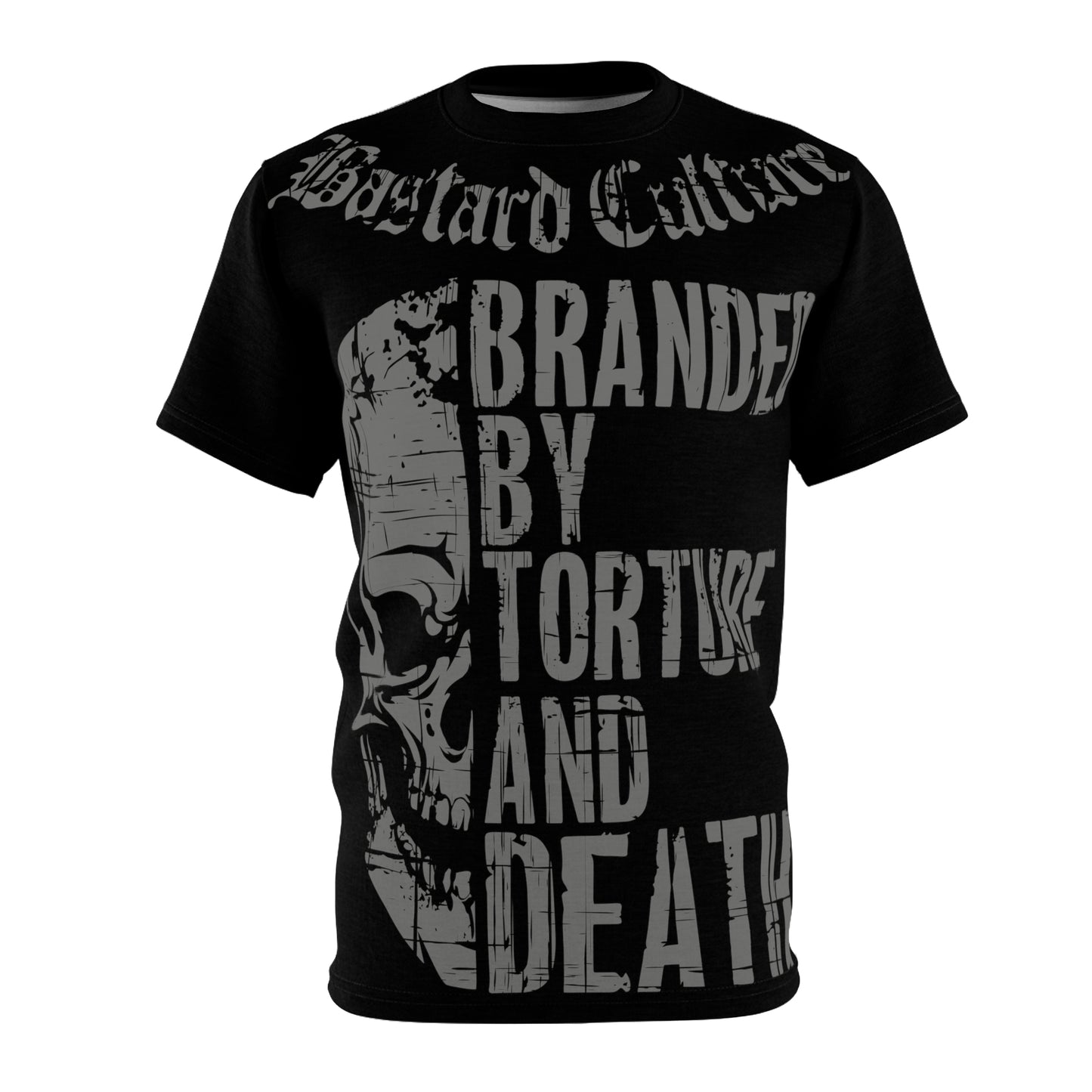 Allover Shirt: Bastard Culture - Branded by Torture and Death