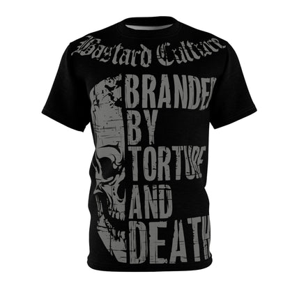 Allover Shirt: Bastard Culture - Branded by Torture and Death