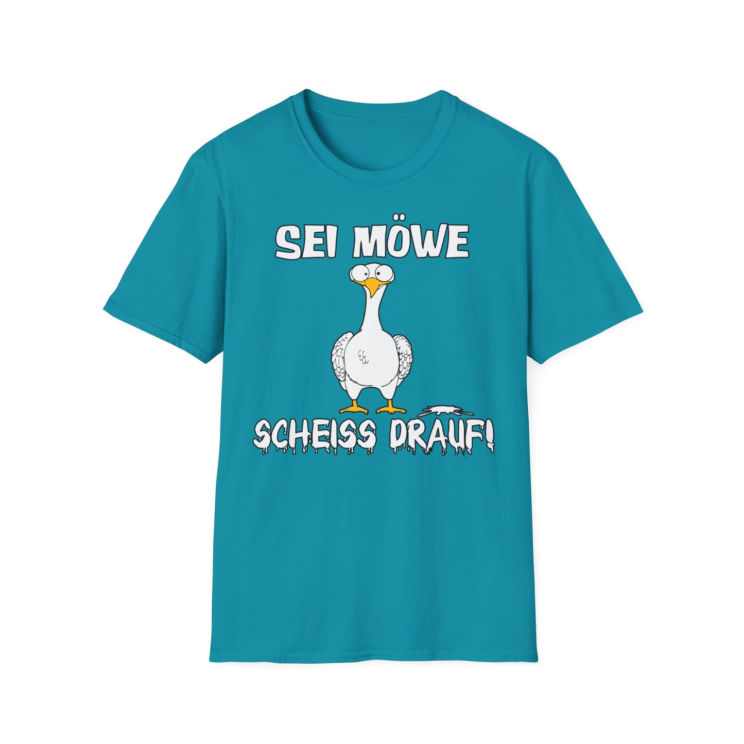 T-Shirt Sei Möwe scheiss drauf