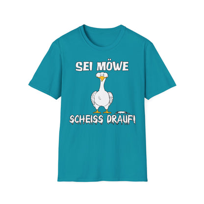 T-Shirt Sei Möwe scheiss drauf