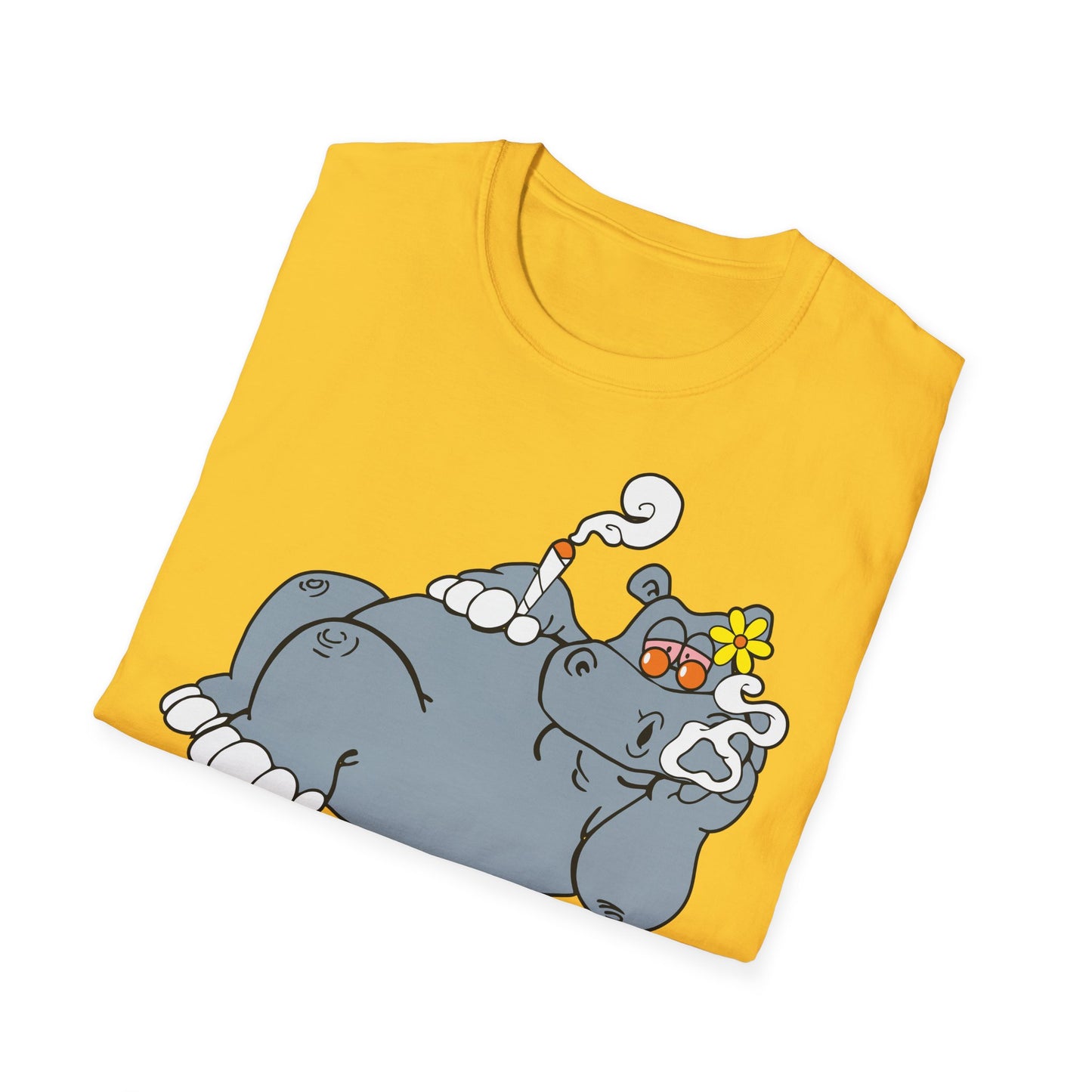 T-Shirt Hippie Hippo