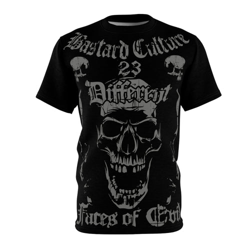 Allover T-Shirt: Bastard Culture - Different Faces of Evil