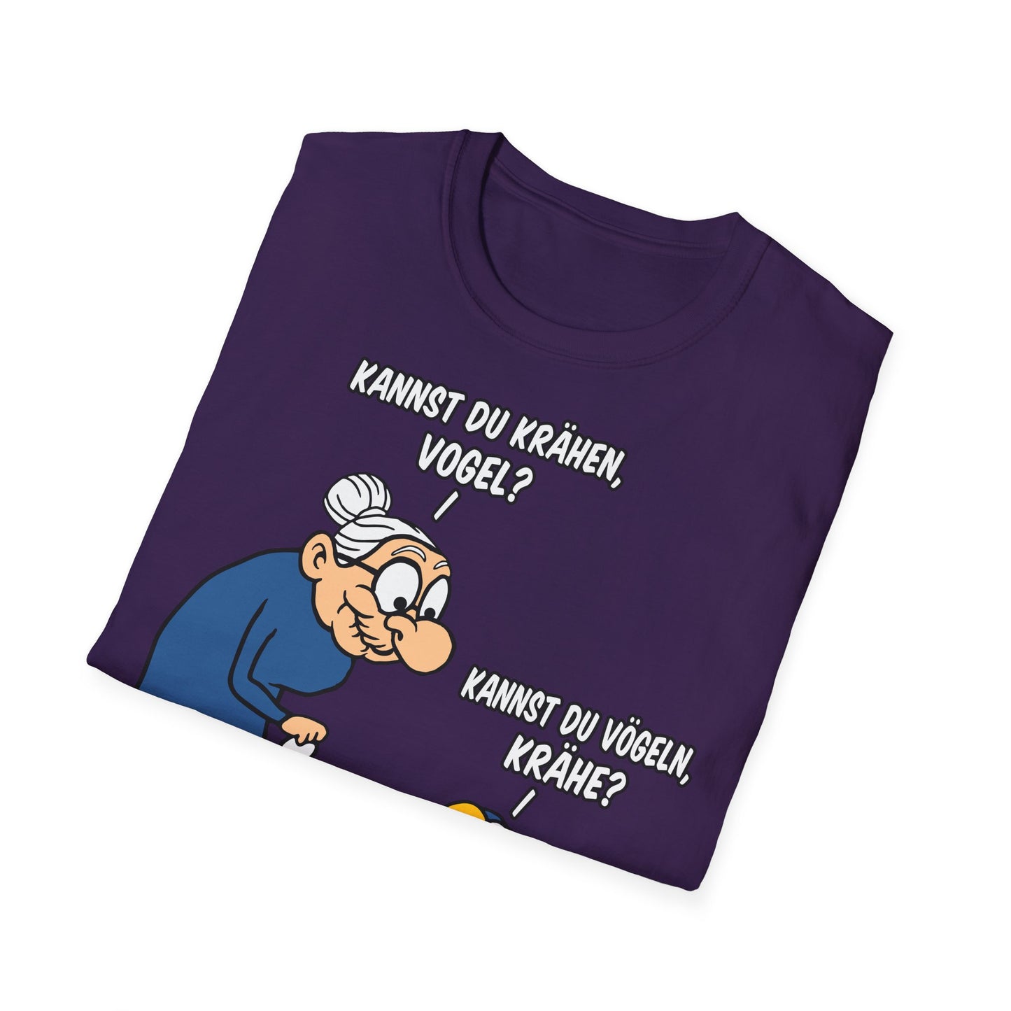 T-Shirt Kannst du krähen, Vogel?