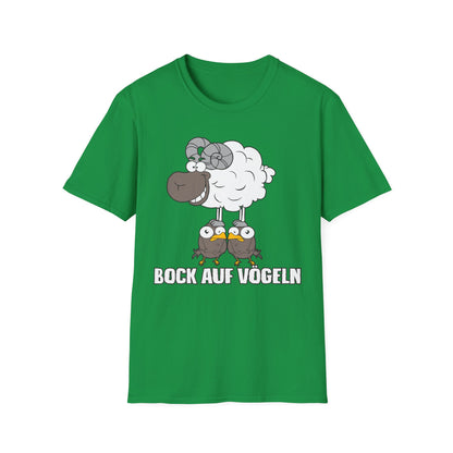 T-Shirt Bock auf Vögeln