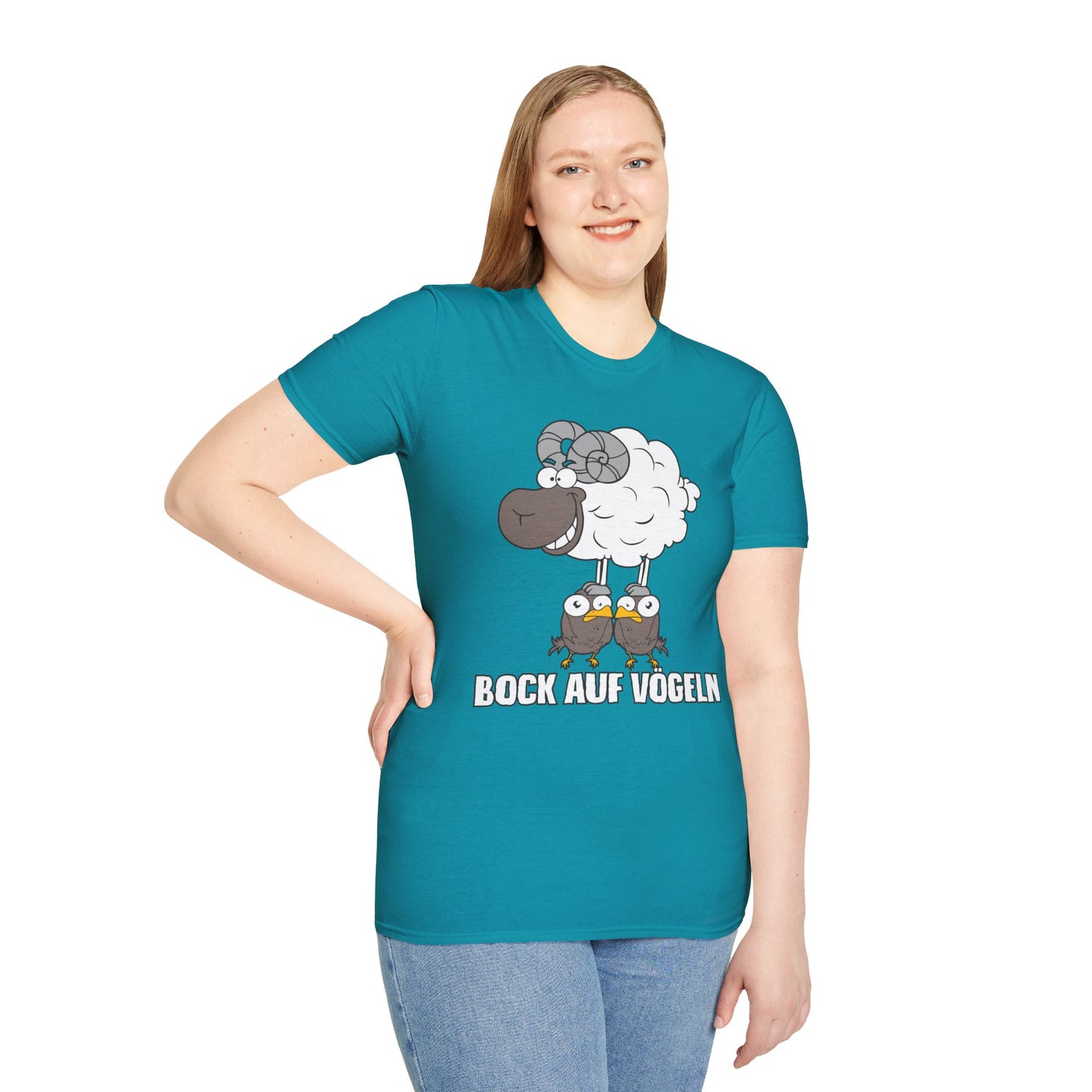 T-Shirt Bock auf Vögeln