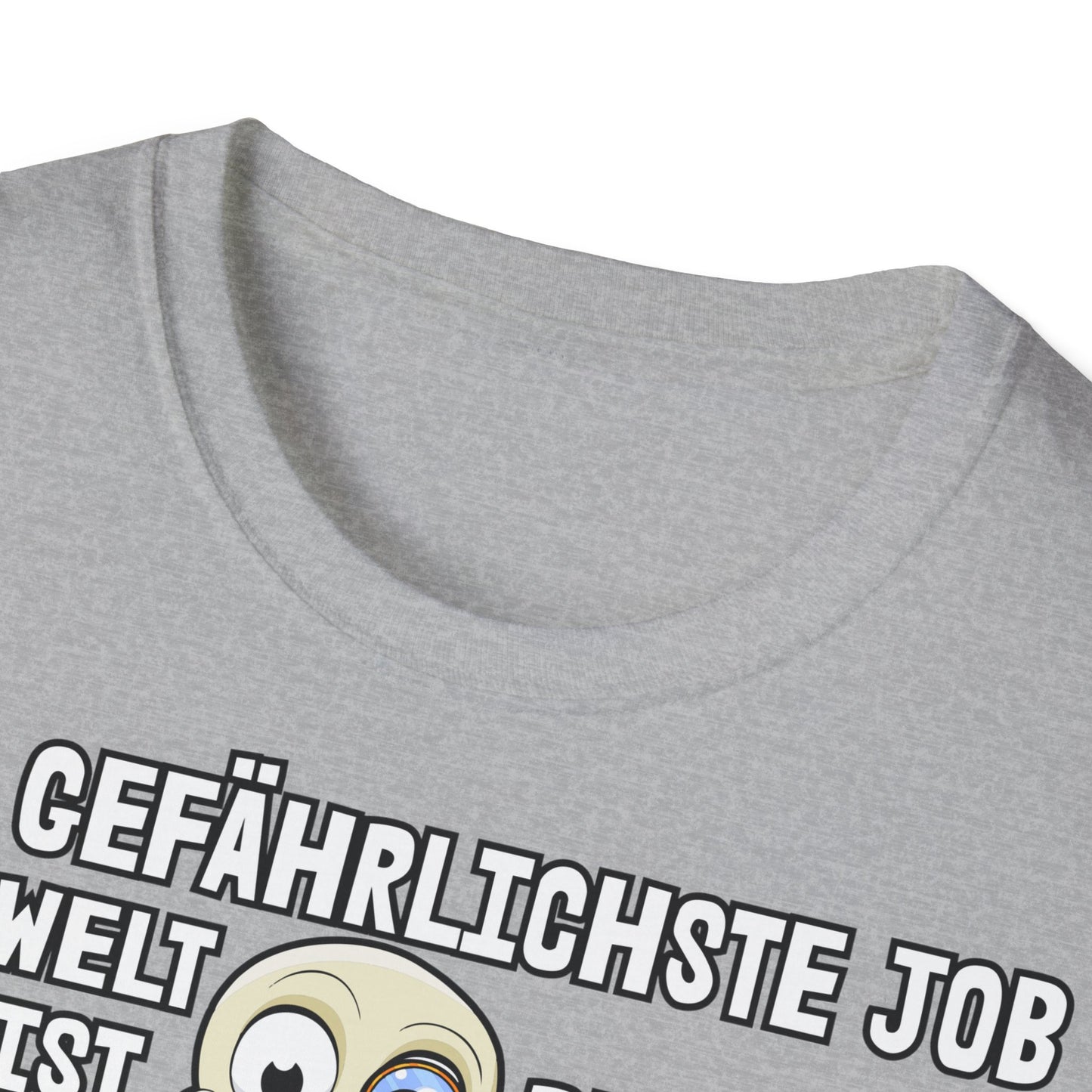T-Shirt Der gefährlichste Job ist Rentner