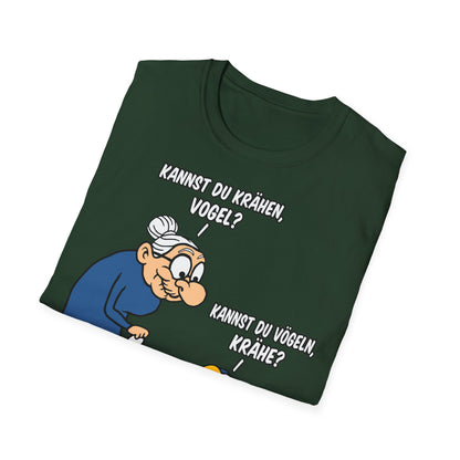 T-Shirt Kannst du krähen, Vogel?
