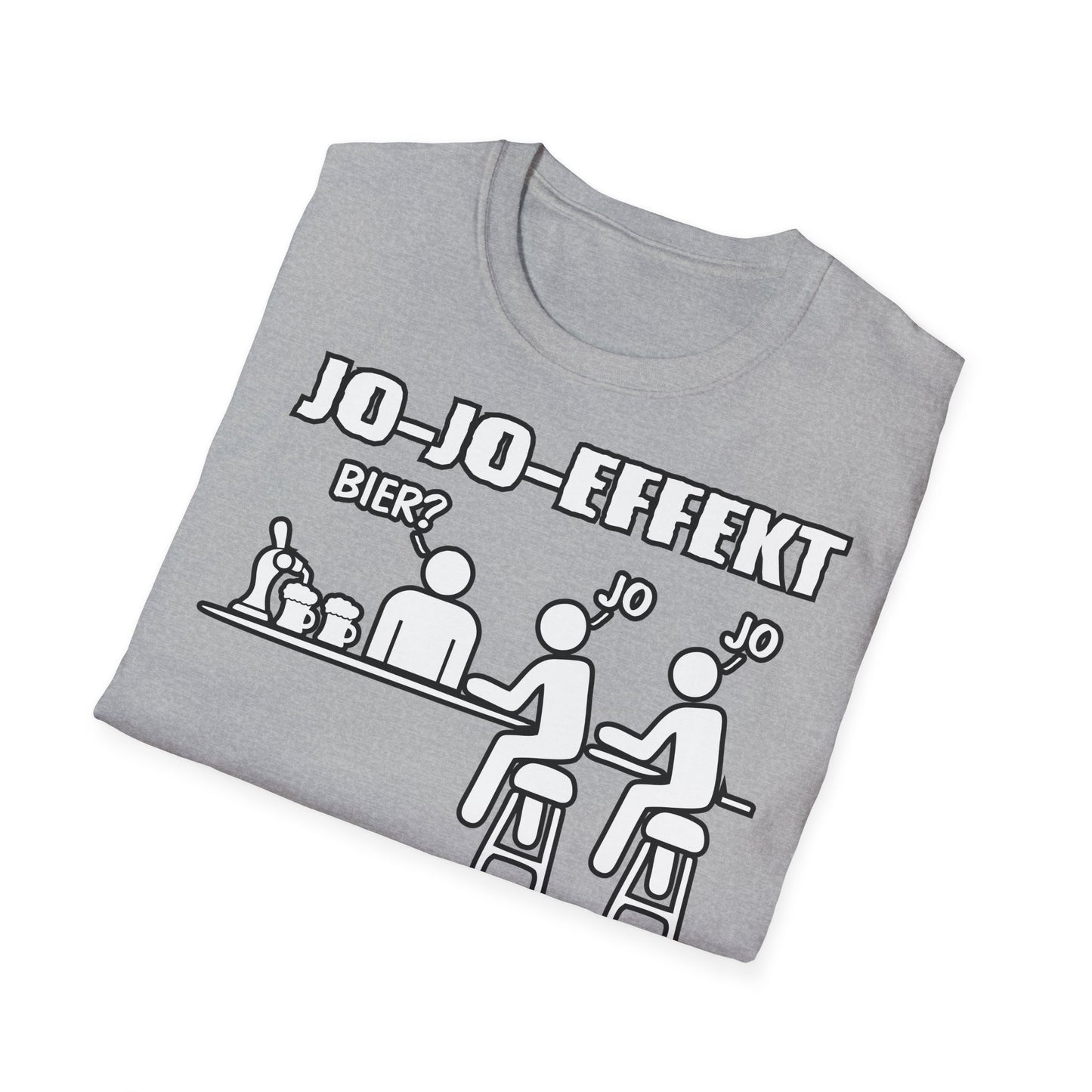 T-Shirt Jo-Jo-Effekt bei Männern