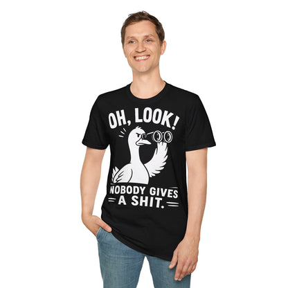 T-Shirt (bis 5XL) Oh look, Nobody gaves a Shit