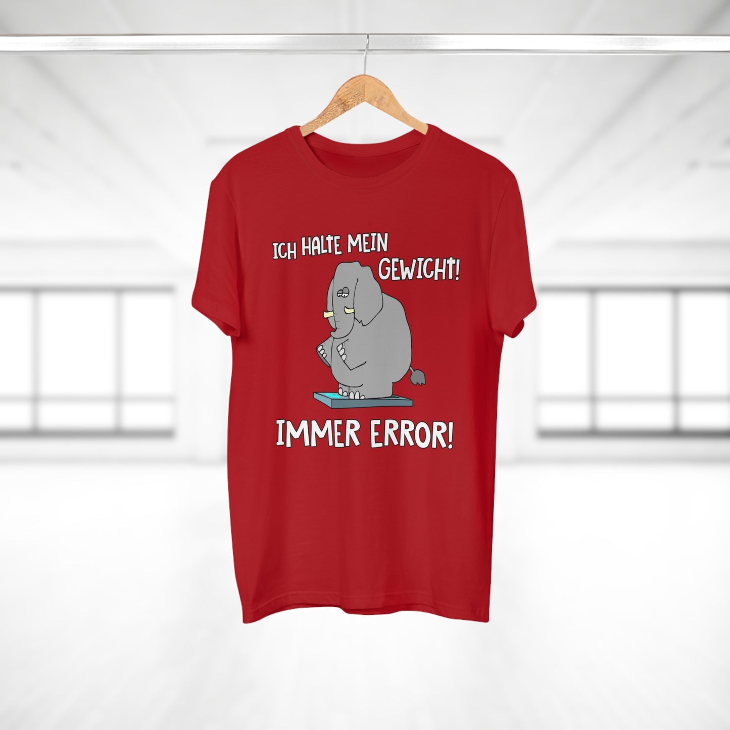 T-Shirt Ich halte mein Gewicht (bis 5XL)