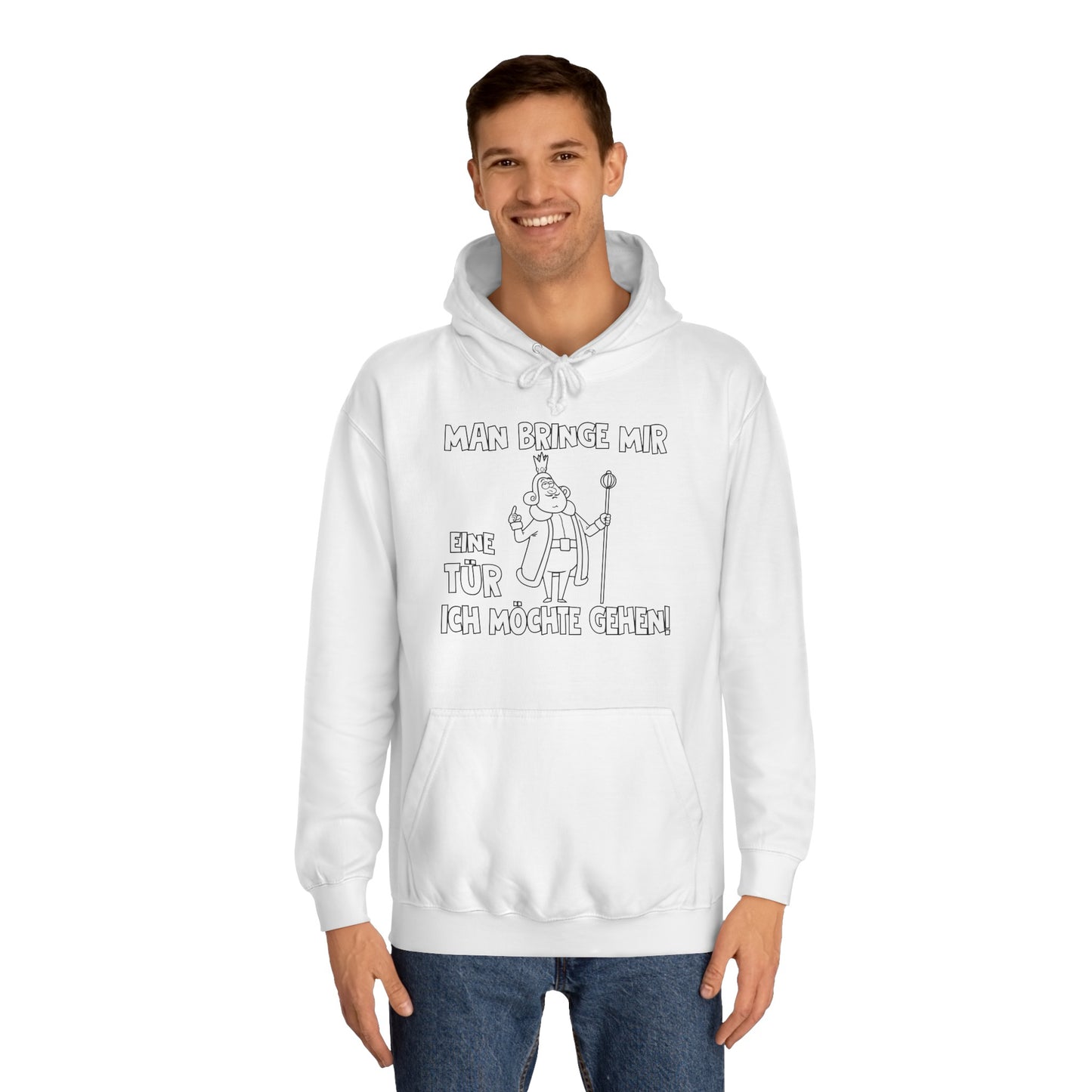 Unisex Hoodie Man bringe mir eine Tür