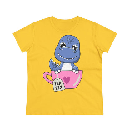 Damen T-Shirt Tea Rex