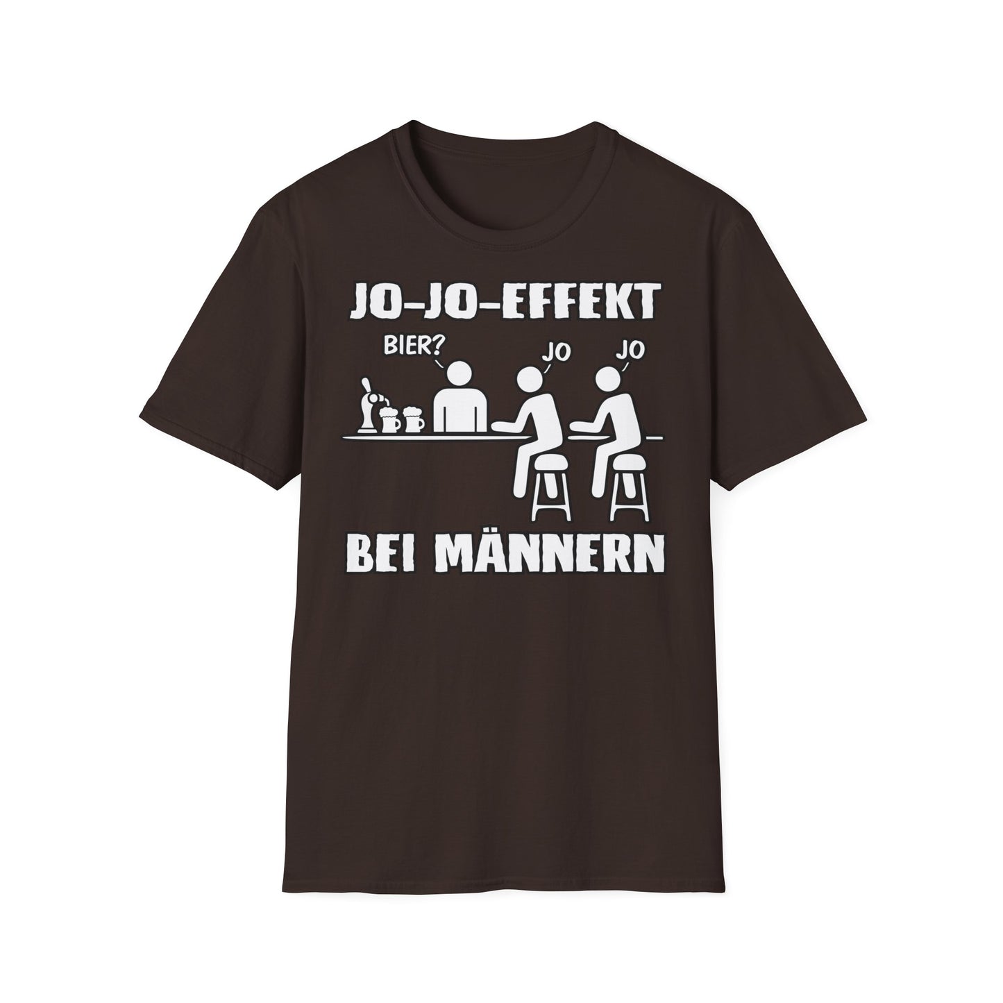 T-Shirt Jo-Jo-Effekt bei Männern