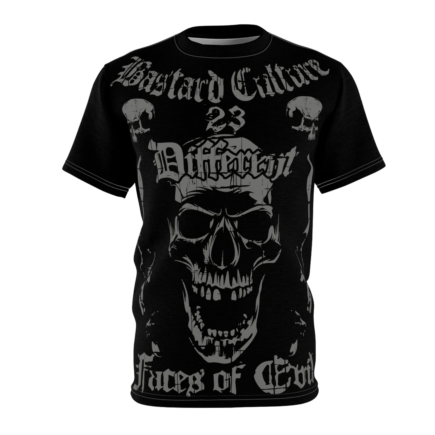 Allover T-Shirt: Bastard Culture - Different Faces of Evil