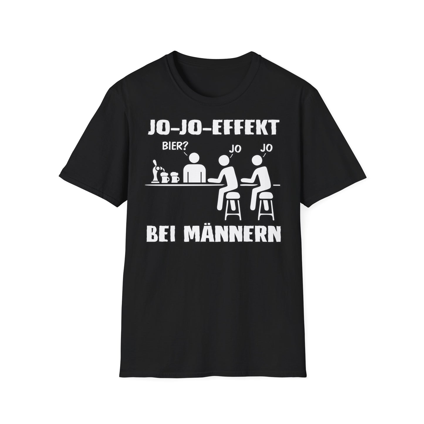 T-Shirt Jo-Jo-Effekt bei Männern