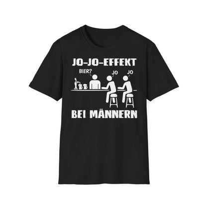 T-Shirt Jo-Jo-Effekt bei Männern
