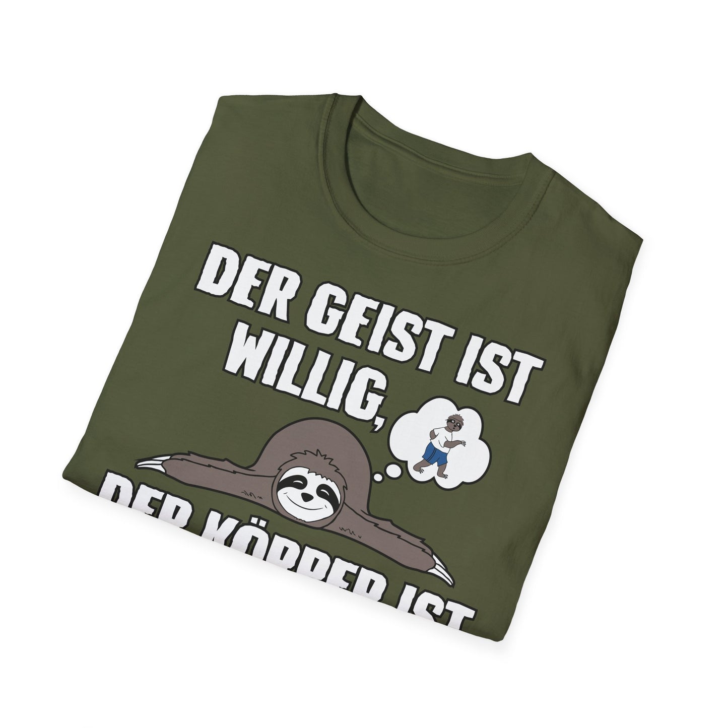 T-Shirt Der Geist ist willig