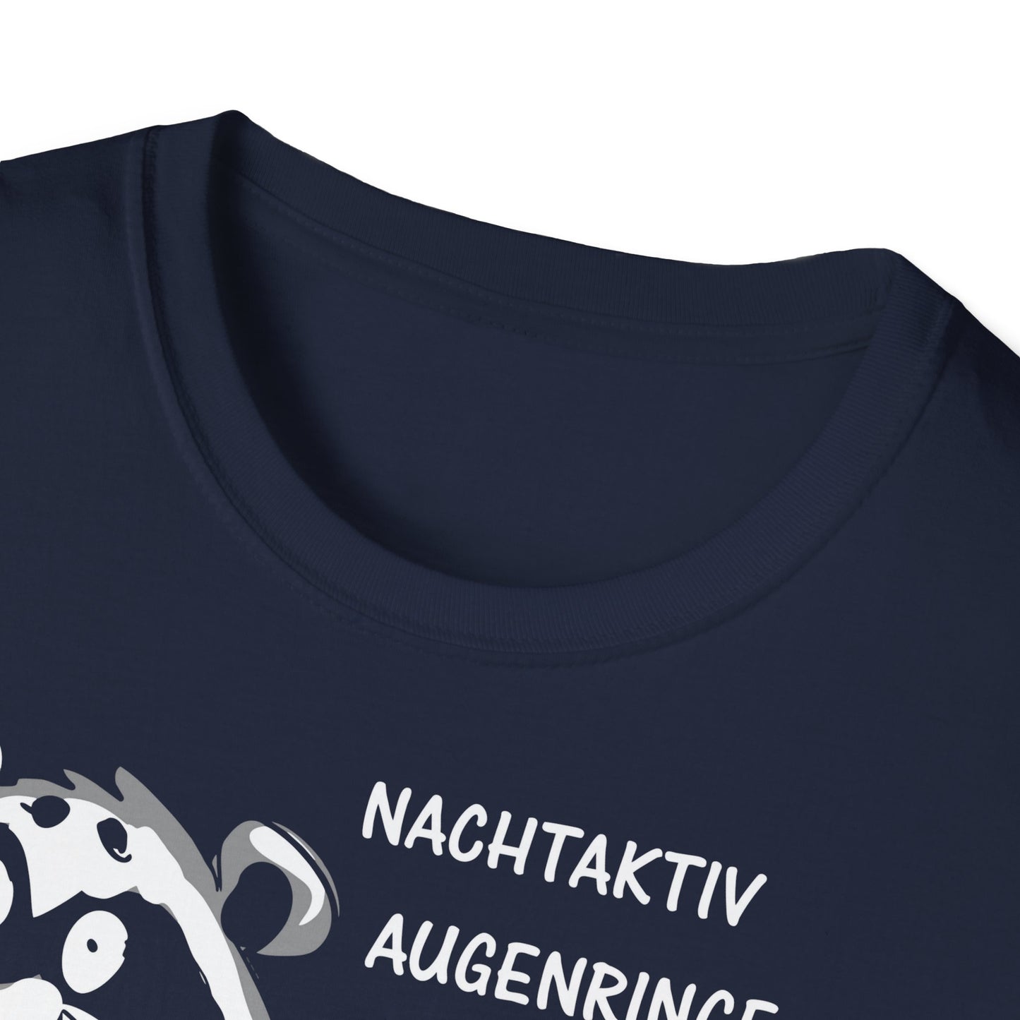 T-Shirt (bis 5XL) Nachtaktiv Augenringe