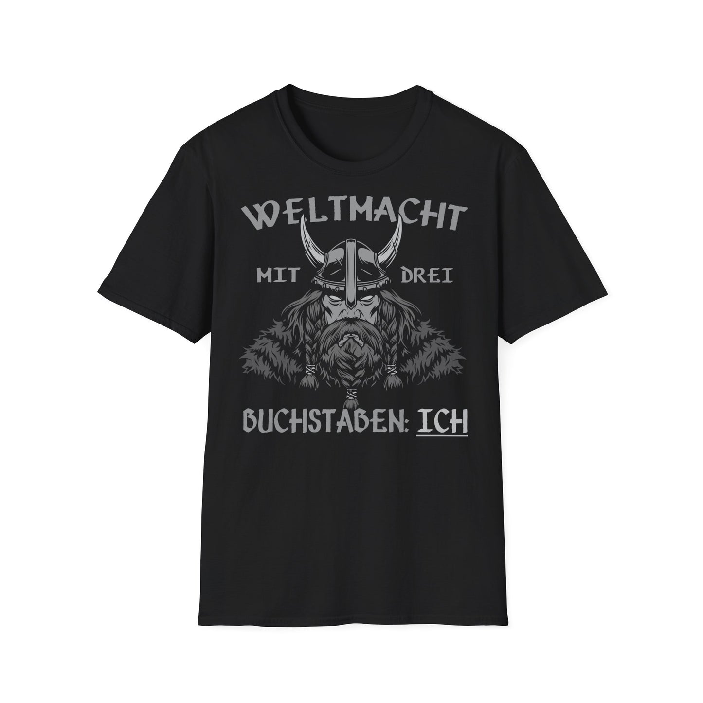 T-Shirt Weltmacht mit 3 Buchstaben