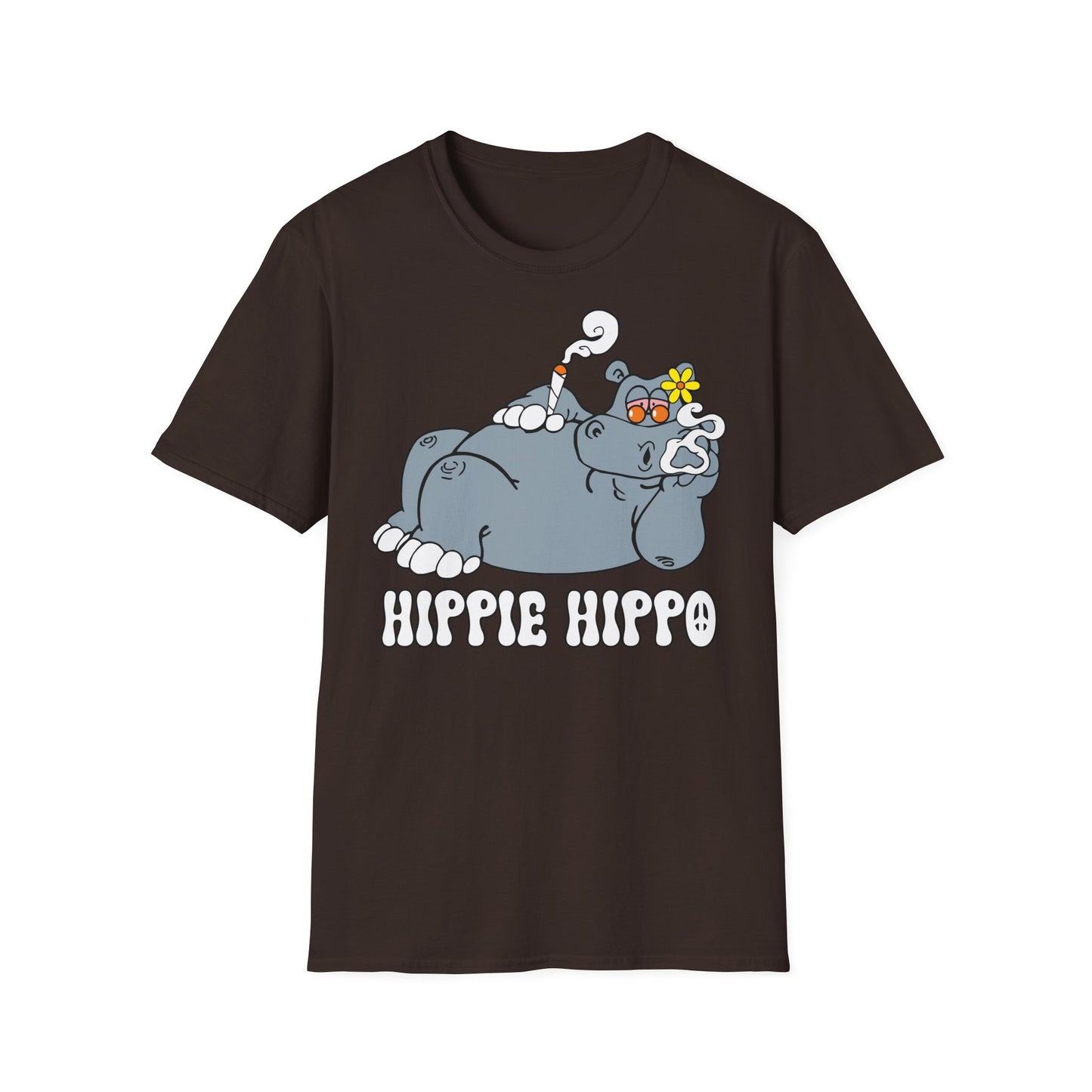 T-Shirt Hippie Hippo