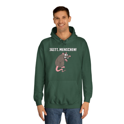 Unisex Hoodie Igitt Menschen