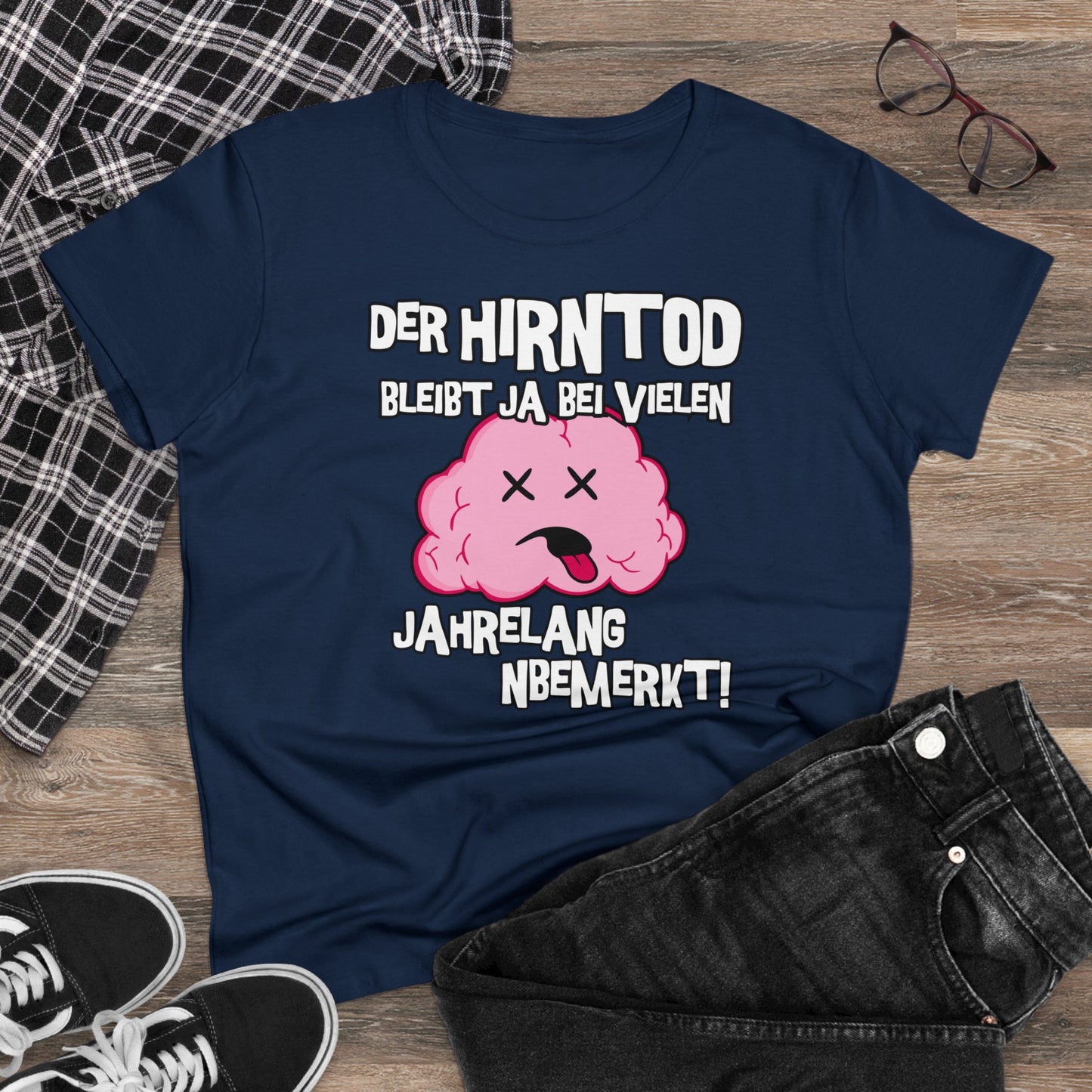 Damen T-Shirt Der Hirntod