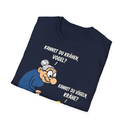 T-Shirt Kannst du krähen, Vogel?