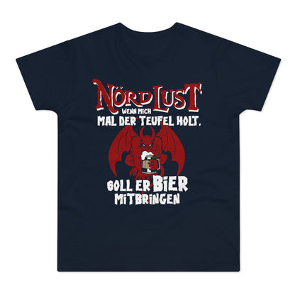 T-Shirt (bis 5XL) NördLust Wenn mich mal der Teufel holt