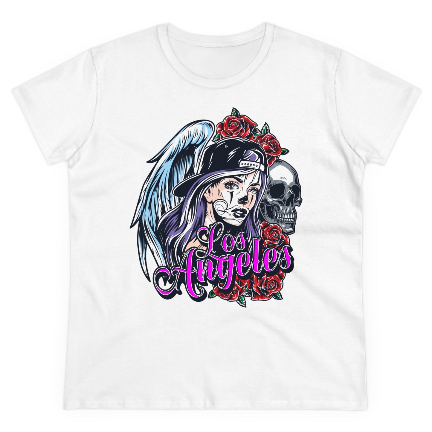 Damen T-Shirt Los Angeles