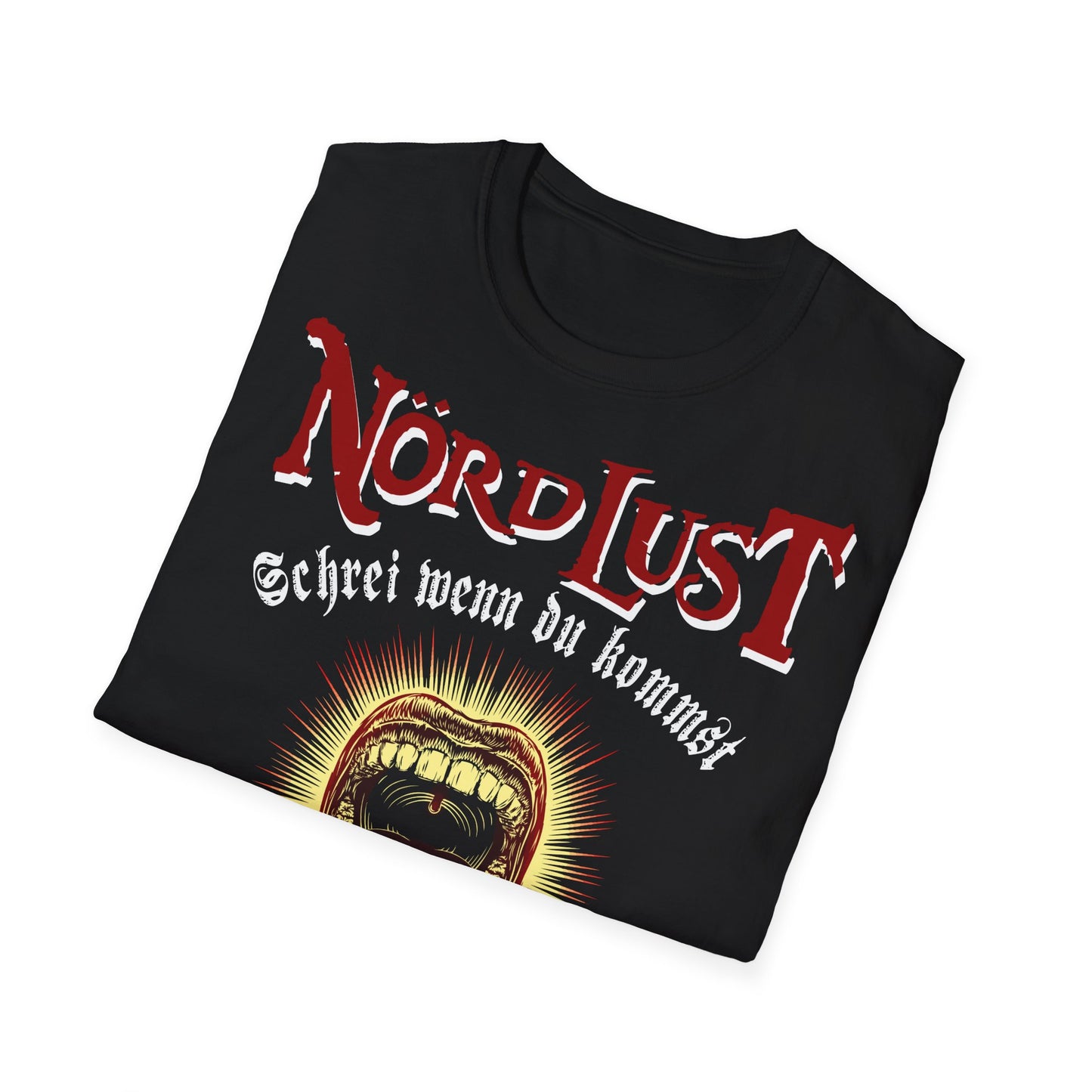 T-Shirt NördLust Schrei wenn du kommst die Klingel ist kaputt