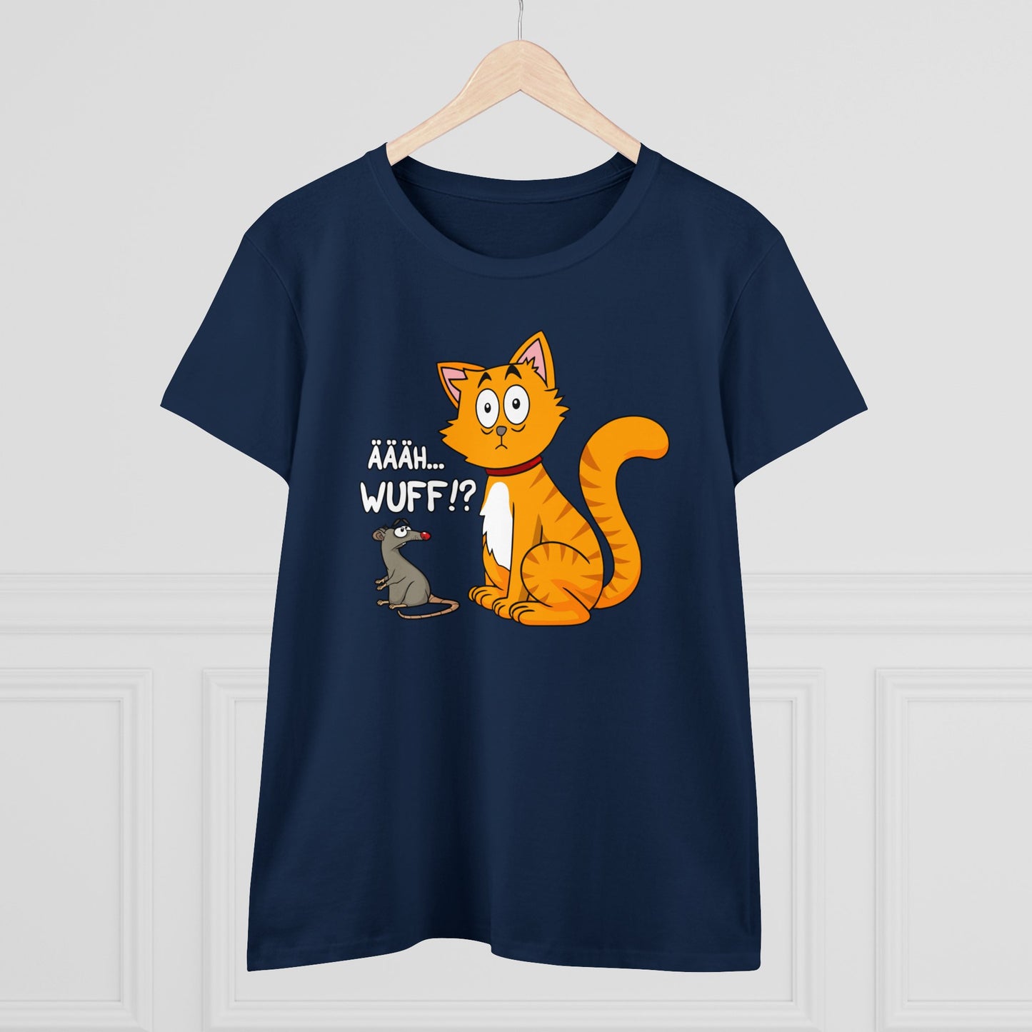 Damen T-Shirt Ääh Wuff