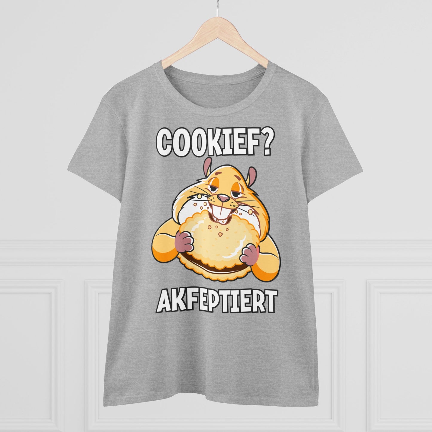 Damen T-Shirt Cookief akfeptiert