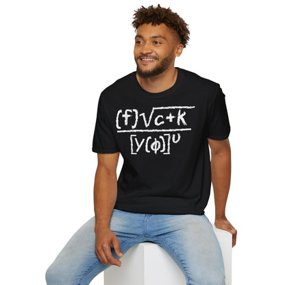 T-Shirt (bis 5XL) Fuck you Formel