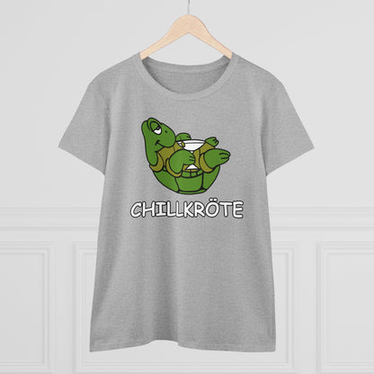 Damen T-Shirt Chillkröte