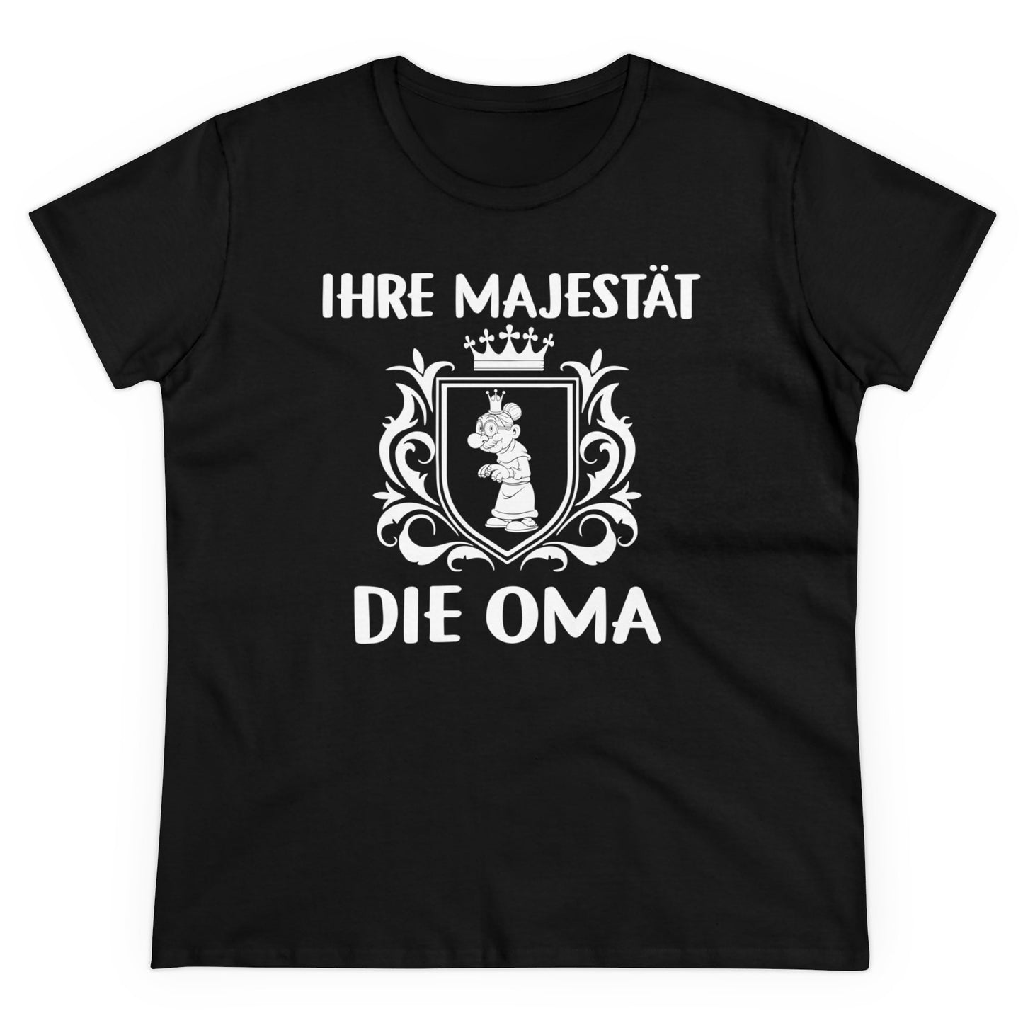 Damen T-Shirt Ihre Majestät die Oma