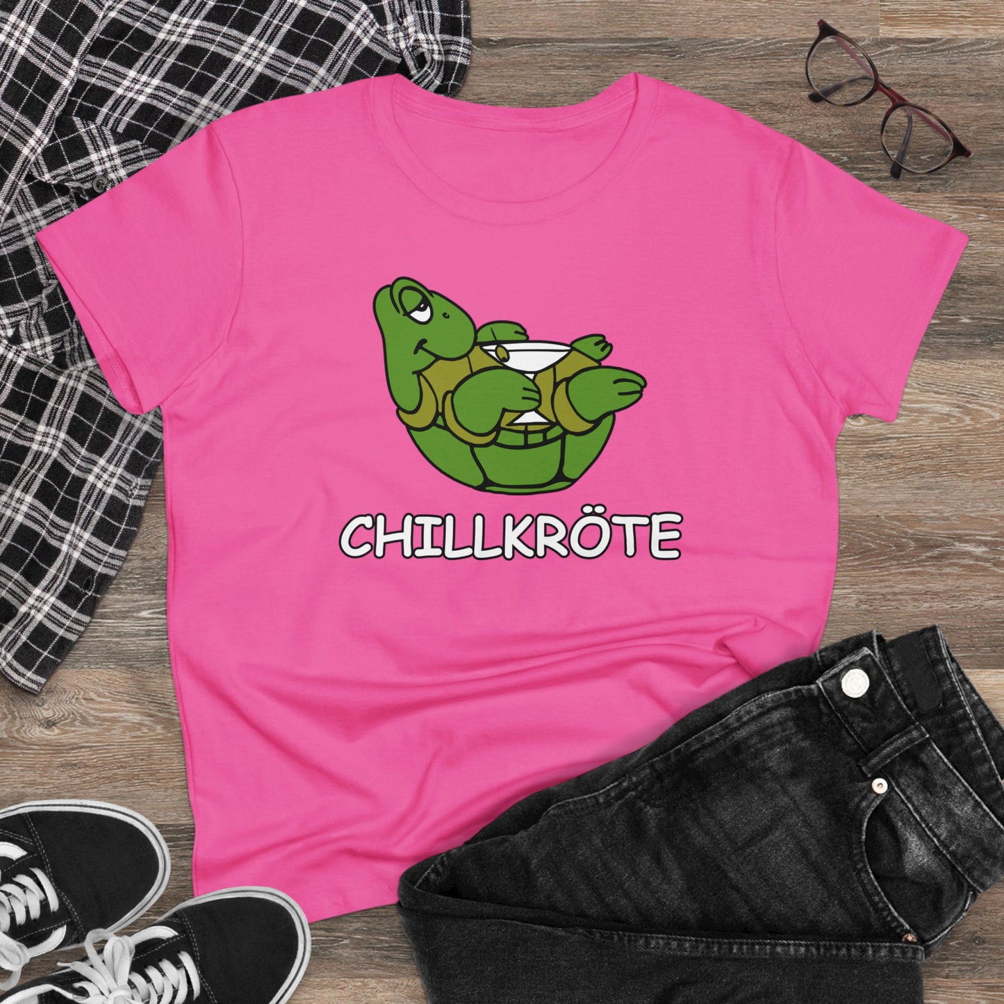 Damen T-Shirt Chillkröte