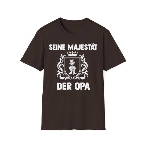 T-Shirt Seine Majestät der Opa