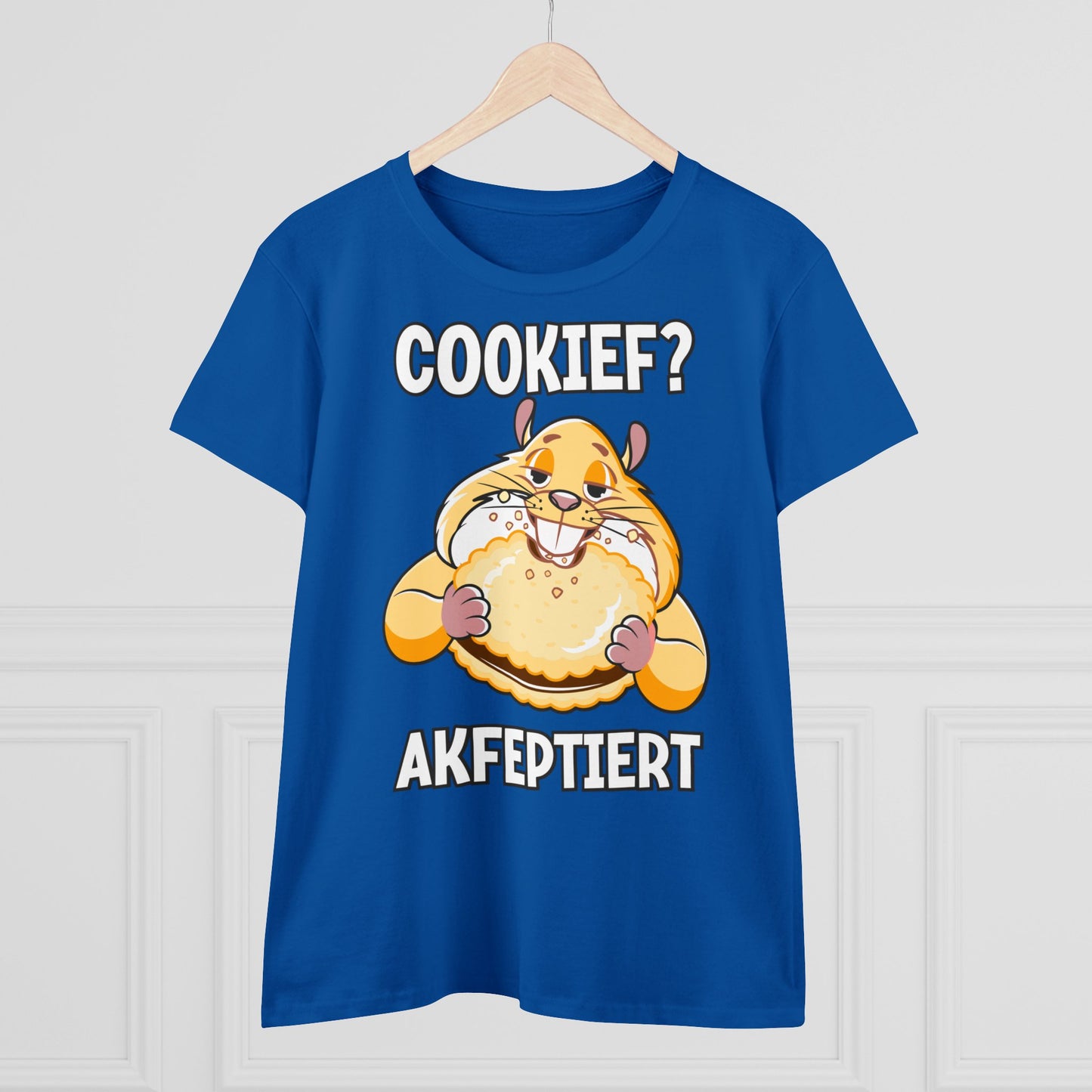 Damen T-Shirt Cookief akfeptiert