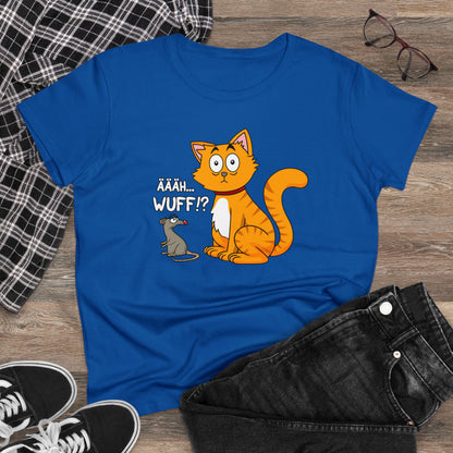 Damen T-Shirt Ääh Wuff