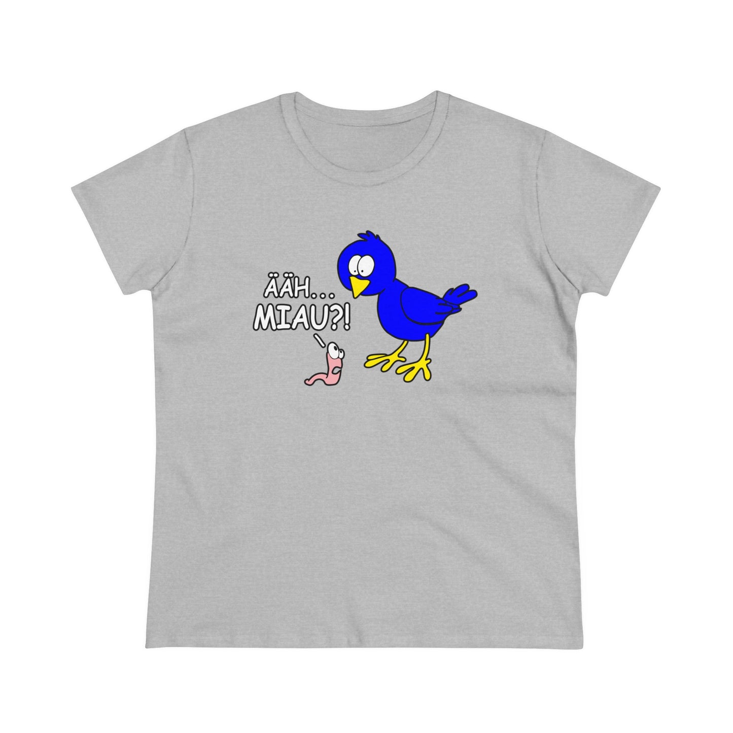 Damen T-Shirt Ääh Miau