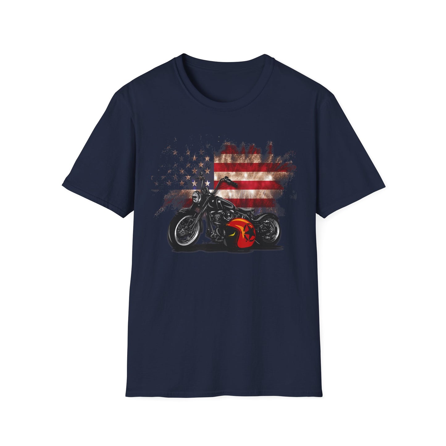 T-Shirt Stars and Stripes Chopper