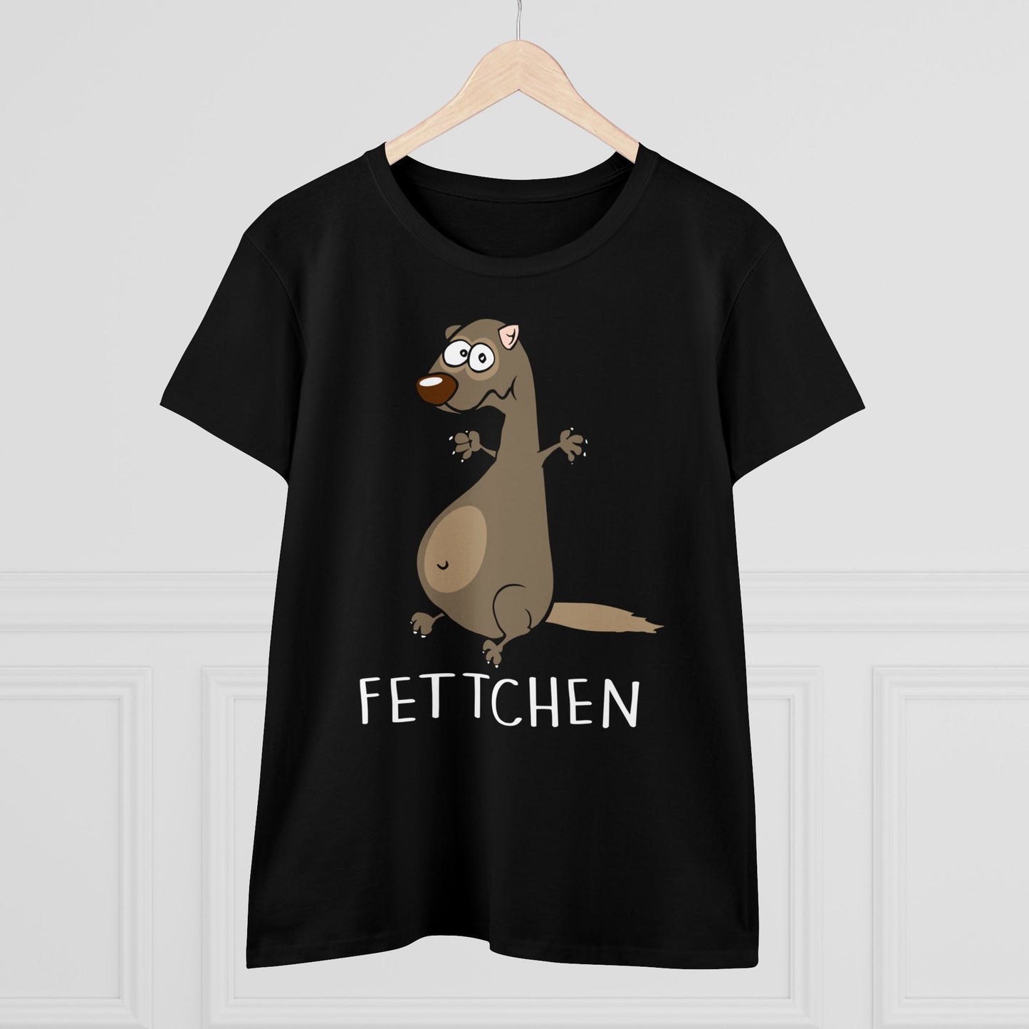 Damen T-Shirt Fettchen