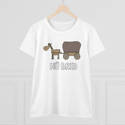 Damen T-Shirt Hü Brid