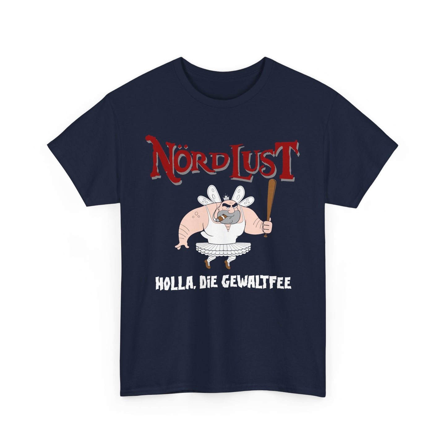 T-Shirt (bis 5XL) NördLust Holla die Gewaltfee
